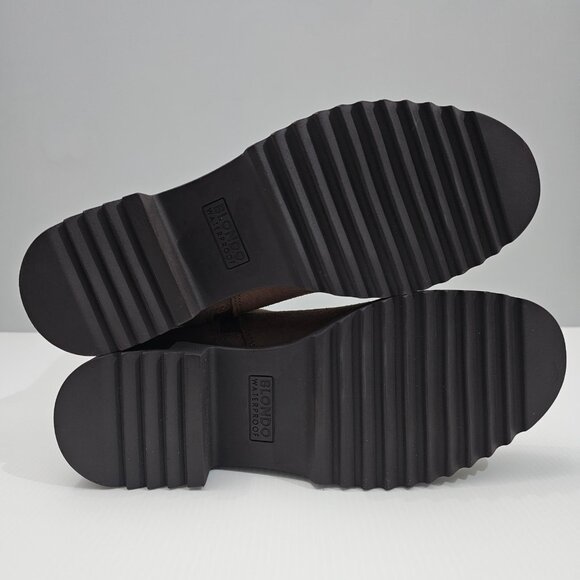 New Blondo Colbert Brown Ankle Boots - Picture 12 of 14